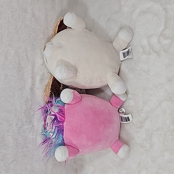 Squishmallows Laying Hug Mees Puppy Harrison & Sloth Rayen Target Exclusive - Picture 4 of 7